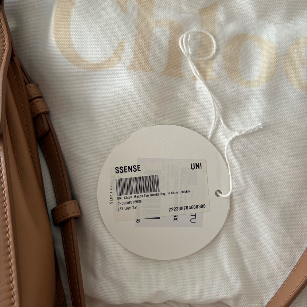 Chloe taupe magda top handle bag . Authentic - Picture 16 of 16